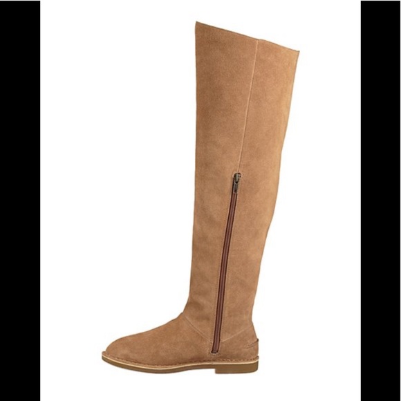 UGG® | Chestnut Loma Suede Over-The Knee Boot - Women NWOTAGS Size 7 - Picture 3 of 7